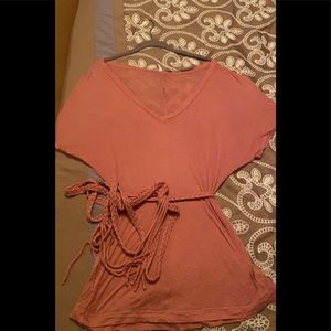 7 For All Man Kind top with matching belt